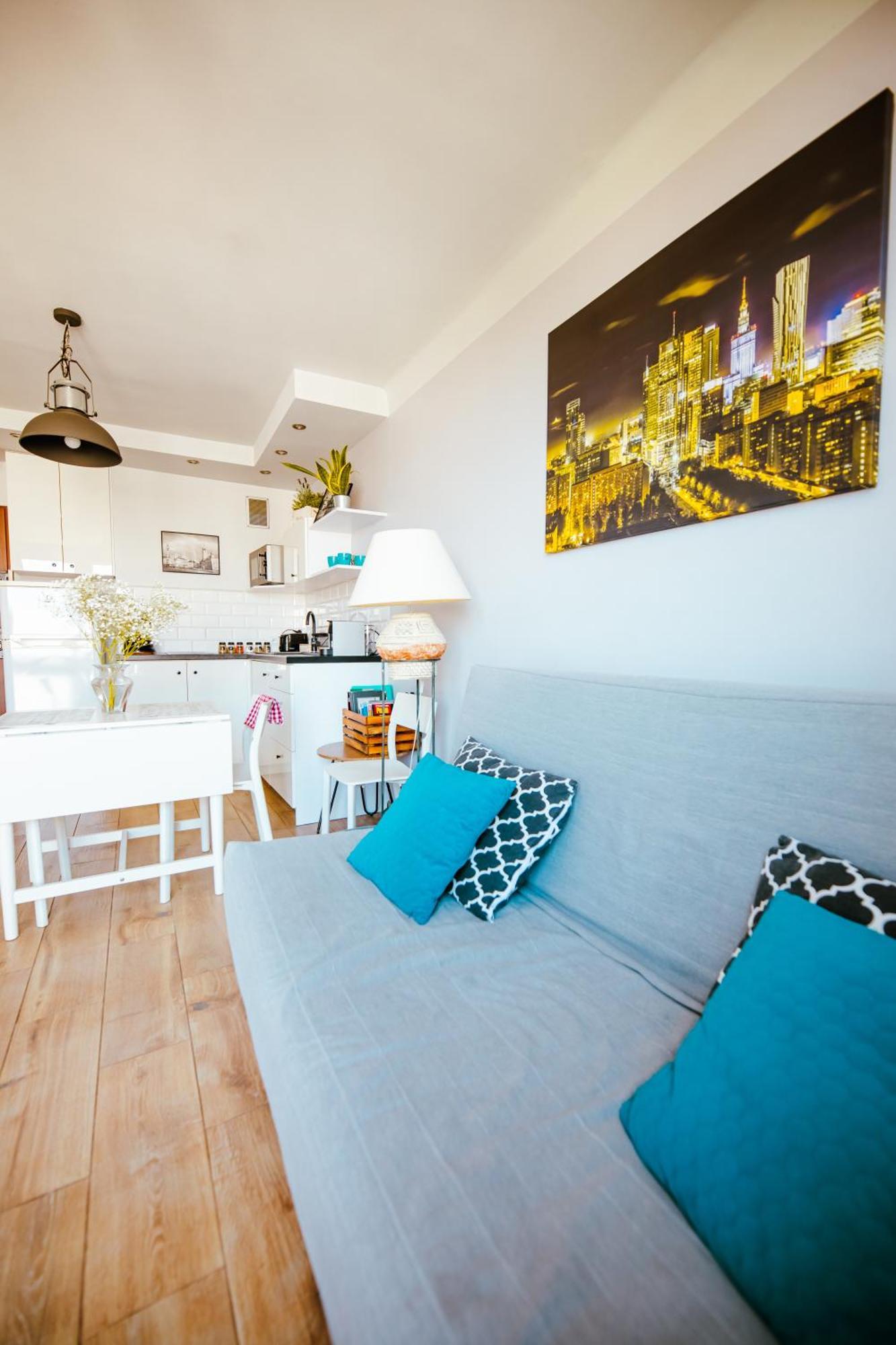 Bright 14Th Floor Central Home With Balcony & Views Warschau Buitenkant foto